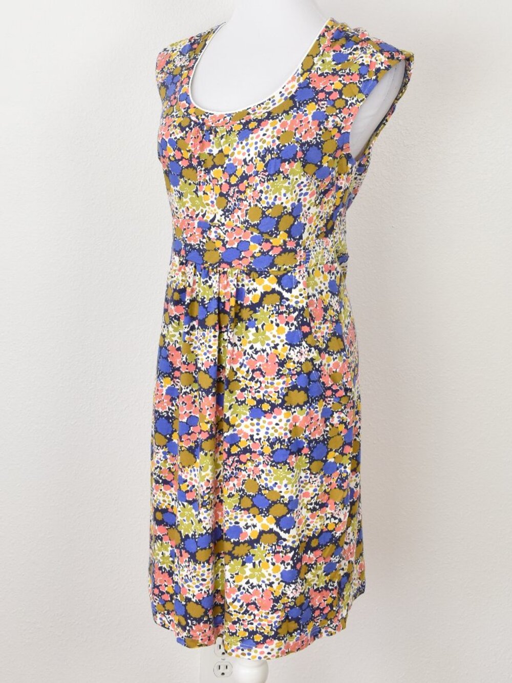 Boden Margot Casual Weekend Jersey Dress Floral - 8 - Picture 4 of 9